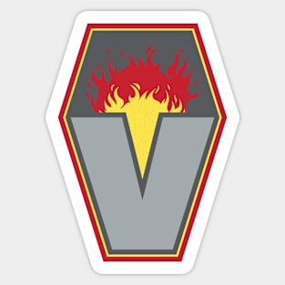 Fell the Vern Logo Sticker